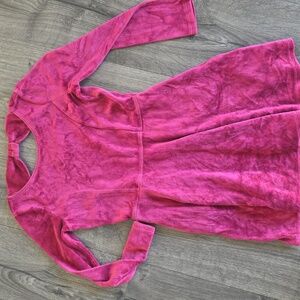 Girls Velvet Dress